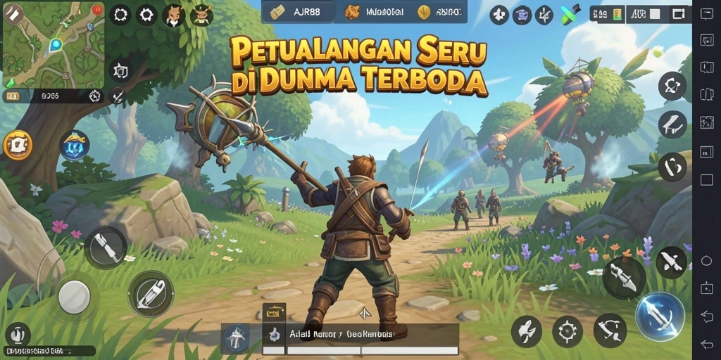 Gameplay Open World yang seru dan menakjubkan di AJR88.