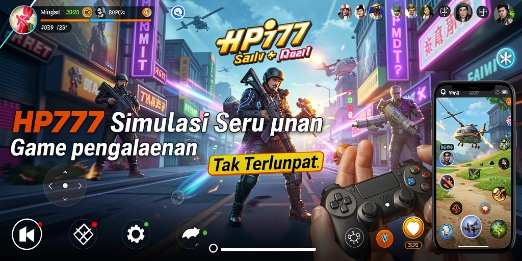 Gameplay HP777 yang menarik dan interaktif dalam simulasi dunia virtual.