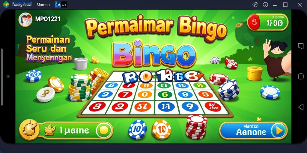 Tangkapan layar gameplay Bingo yang seru di MPO1221.