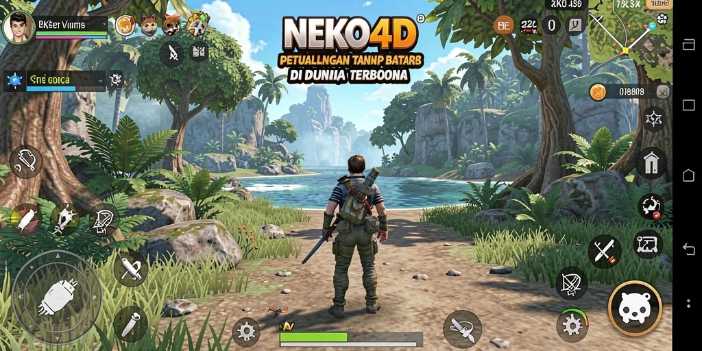Gameplay Open World yang menakjubkan dalam NEKO4D.