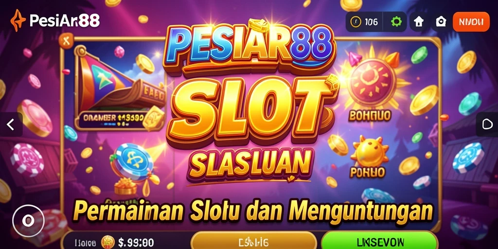 Gameplay seru dan menegangkan dalam permainan slot PESIAR88.