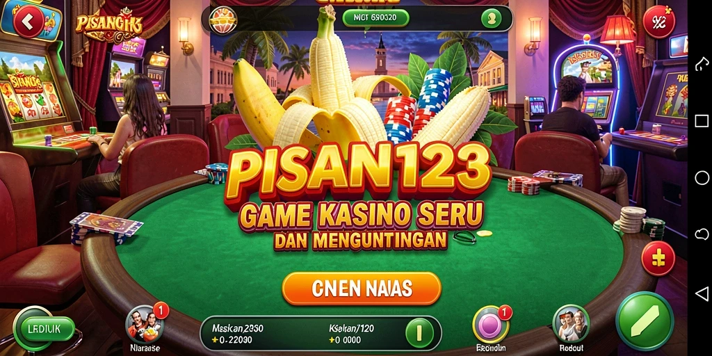 Tampilan menarik dari gameplay PISANG123 yang penuh aksi Kasino.