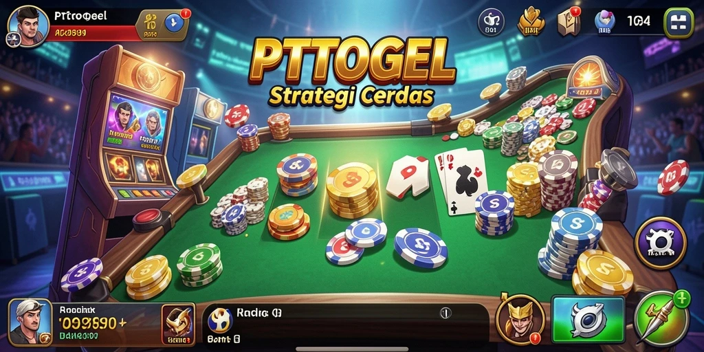 Tampilan gameplay PTTOGEL yang menantang dan strategis.