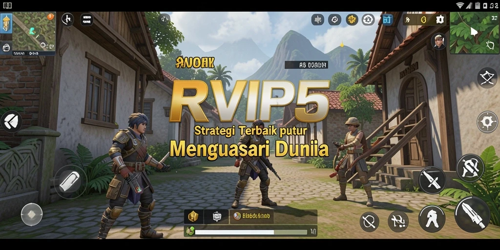 Tampilan gameplay seru dan menegangkan di RVIP5.