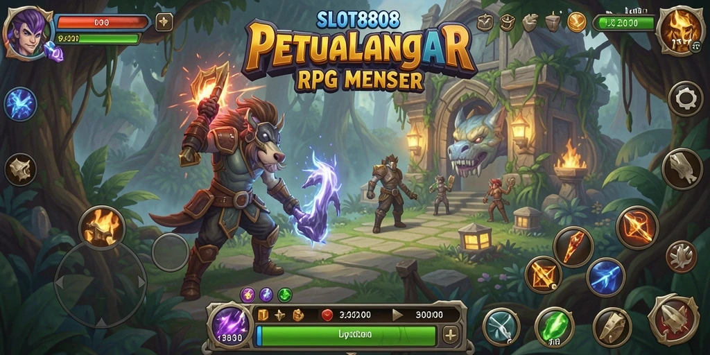 Gameplay SLOT8808 yang seru dan menegangkan dalam dunia RPG.