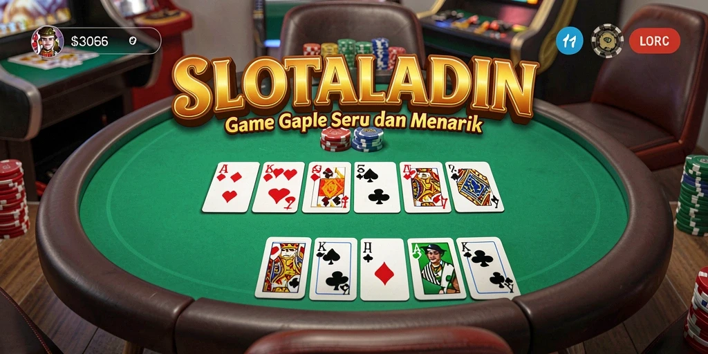 Tampilan gameplay seru dan menarik di SLOTALADIN.