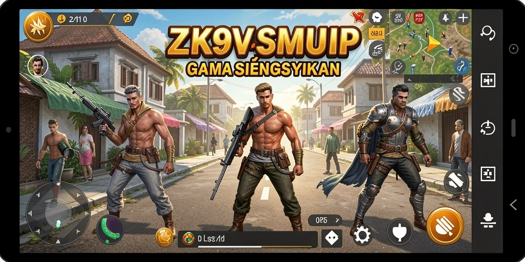 Tangkapan layar ZK9VIP menampilkan gameplay yang mengasyikkan dan penuh tantangan.
