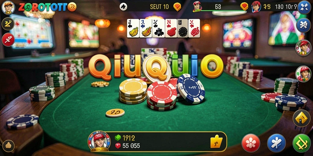 Tampilan gameplay menarik ZOROTOTO dengan suasana QiuQiu.